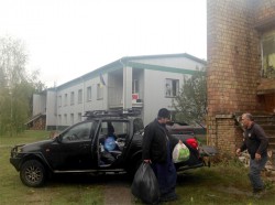 БОРИСПІЛЬСКА ЄПАРХІЯ. Співробітники єпархіального відділу відвідали сім’ї переселенців із Донбасу