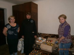 БОРИСПІЛЬСЬКА ЄПАРХІЯ. Священик передав благодійну допомогу українським воїнам на Схід України