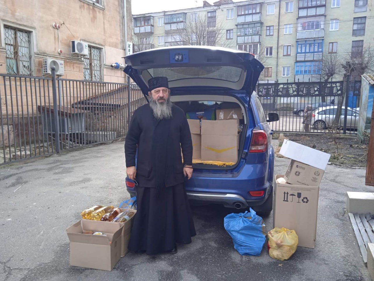 Гуманітарна допомога від Житомирської єпархії.