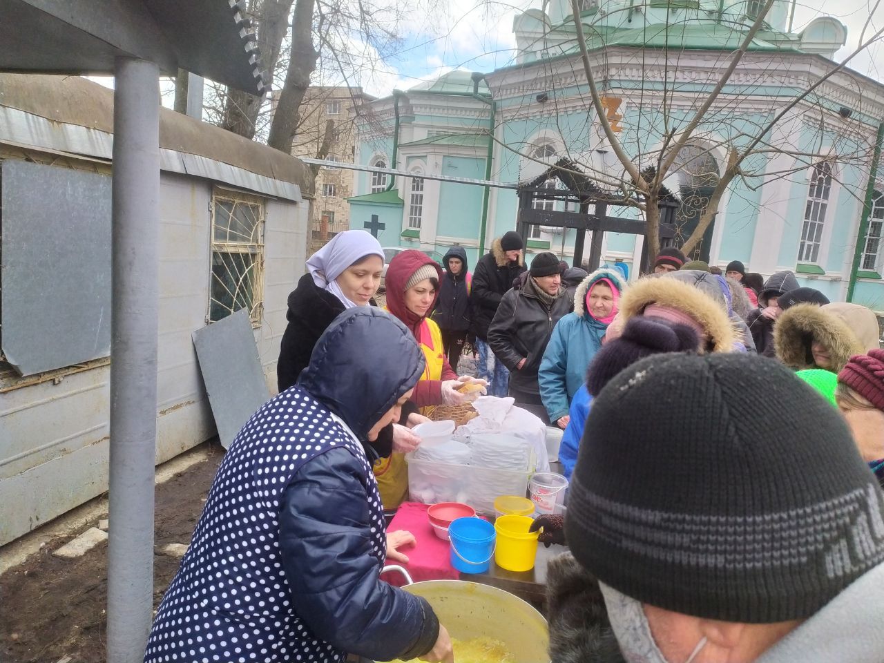 Благодійна трапеза у Полтавській єпархії