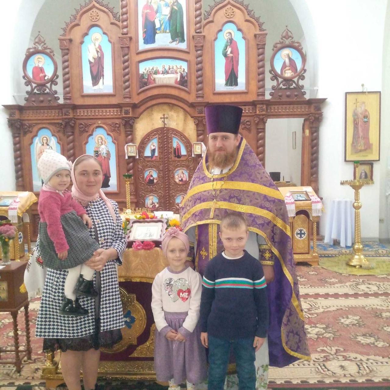 Родина священника з Миколаївщини потребує допомоги