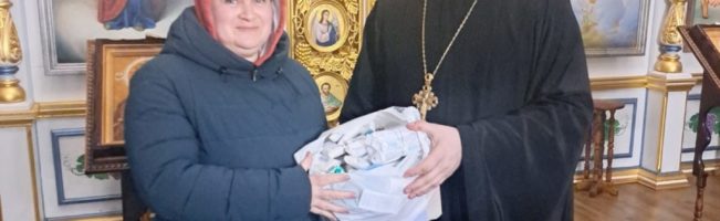 Свято-Благовіщенська парафія міста Березані передала лікарські препарати для військових
