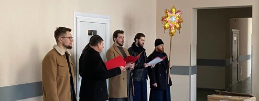 ДУХОВЕНСТВО КАФЕДРАЛЬНОГО СОБОРУ ПРИВІТАЛО ВІЙСЬКОВИХ З РІЗДВОМ ХРИСТОВИМ