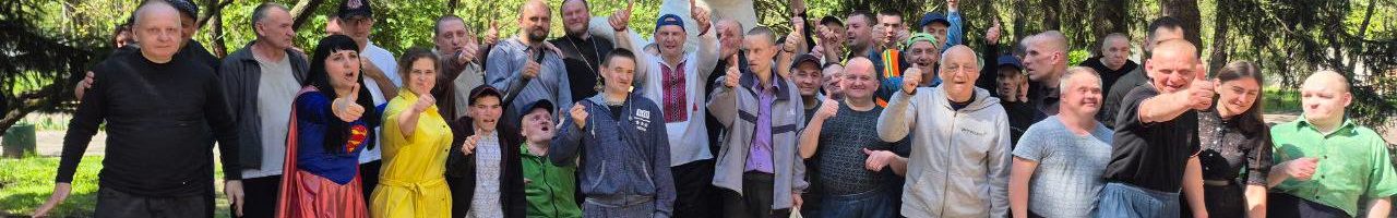 У Києві співробітники Соціального відділу УПЦ з Пасхальними вітаннями відвідали пацієнтів психоневрологічного інтернату
