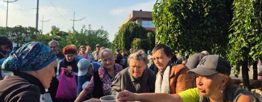 У Києві працівники Соціального відділу УПЦ провели благодійний обід для потребуючих